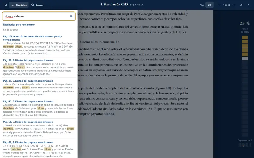 Resultados de una búsqueda con la palabra mal escrita.